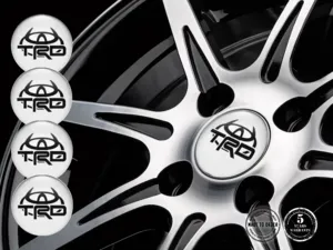 Toyota TRD Badges Roues Niche Pulsation Racing Quantique